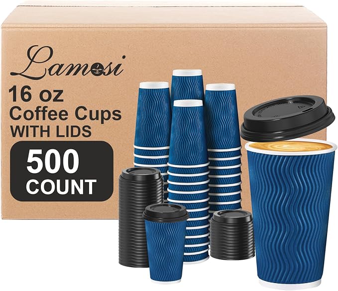 Lamosi Disposable Coffee Cups by BuyNow