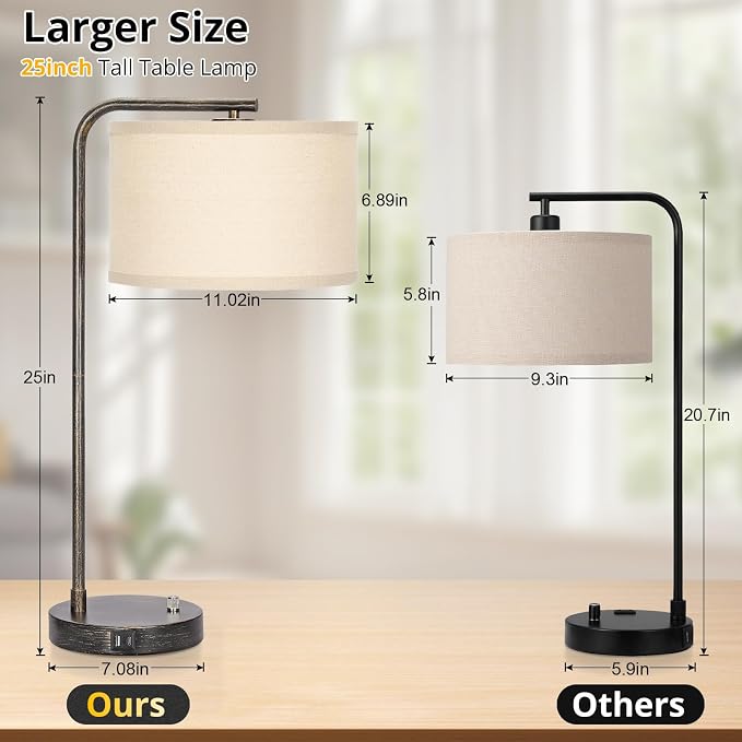 Seaside village Bedside Table Lamp - Image 2