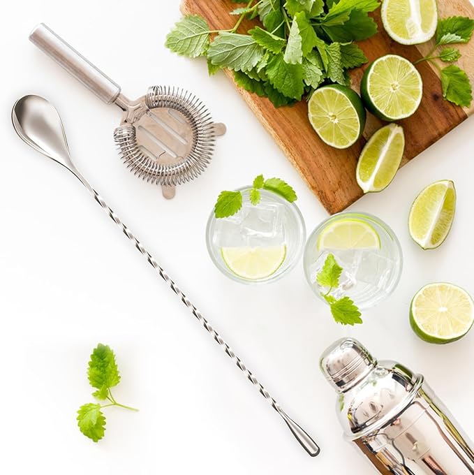 1Pc Cocktail Spoon Long Handle Bar Spoon - Image 3