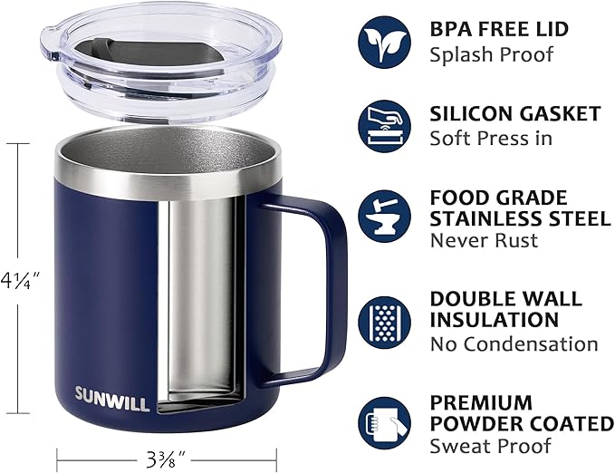 SUNWILL Insulated Coffee Mug - Image 2