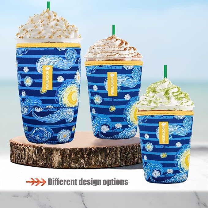 Reusable Iced Coffee Insulator Sleeve - Image 5