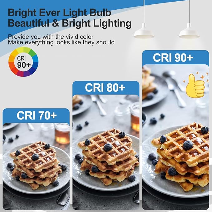 LEOOLS T14 LED Bulb, 6W E26 LED Bulb Dimmable Equivalent E26 Bulb 60 Watt - Image 6