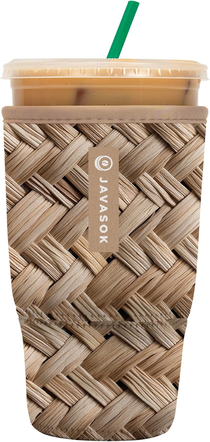 Sok It JavaSok Iced Coffee & Cold Soda Insulated Neoprene Cup Sleeve by SokIt