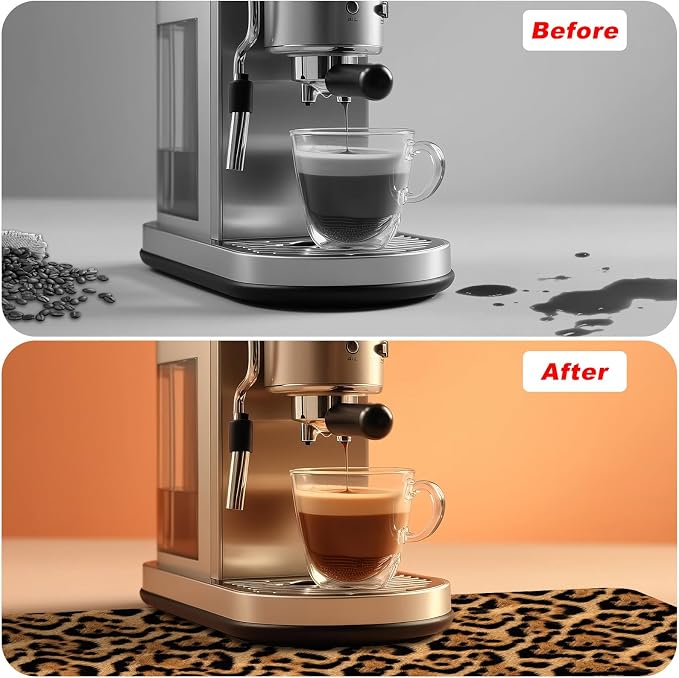 Coffee Mat, Coffee Bar Accessories Fit Under Coffee Maker Espresso Machine - Image 6