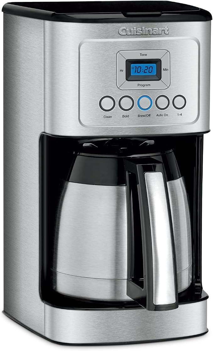 Cuisinart 12-Cup Coffee Maker, Programmable PerfecTemp Thermal Carafe Coffee by Cuisinart