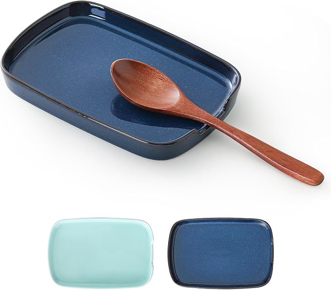 ABRUTY Spoon Rest for Stove Top, Ceramic Spoon Holder for Counter, Modern by ABRUTY