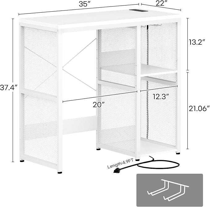 Homieasy Mini Fridge Cabinet - Image 2