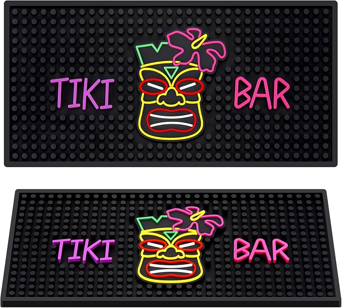 Jingmore Rubber Bar Mat for Bartending Coffee Bar Mat for Countertop Non Slip by Jingmore
