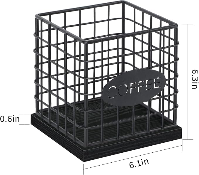 YINMIT K Cup Holder Organizer, Sturdy Coffee Pod Holder Organizer, 35 Kcup - Image 3