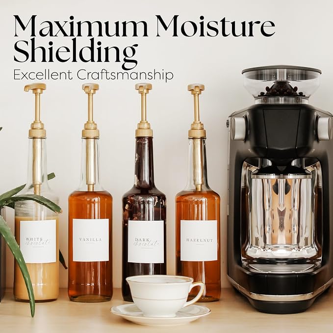Fresh Finest Coffee Syrup Pump Dispenser, Compatible - Image 5