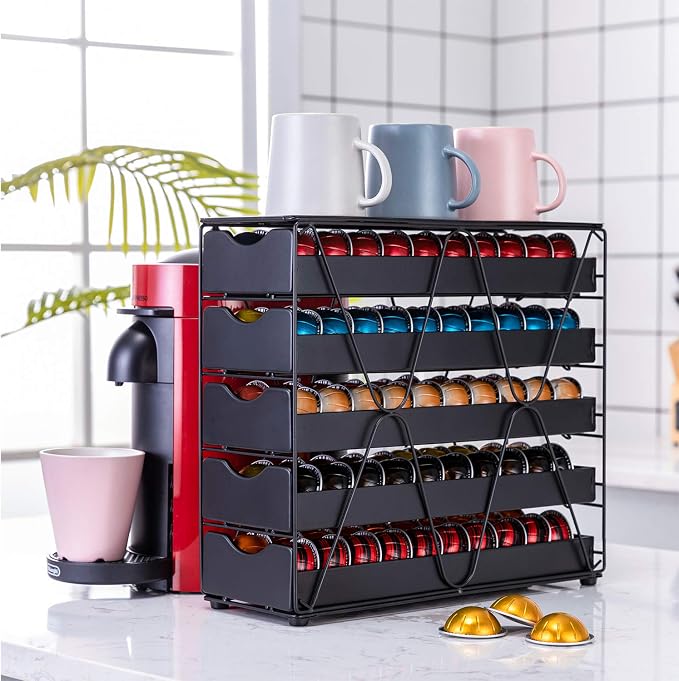 FlagShip Nespresso Vertuo Pod Storage 100 Large Pods Capacity 5 Tier | Huge - Image 5