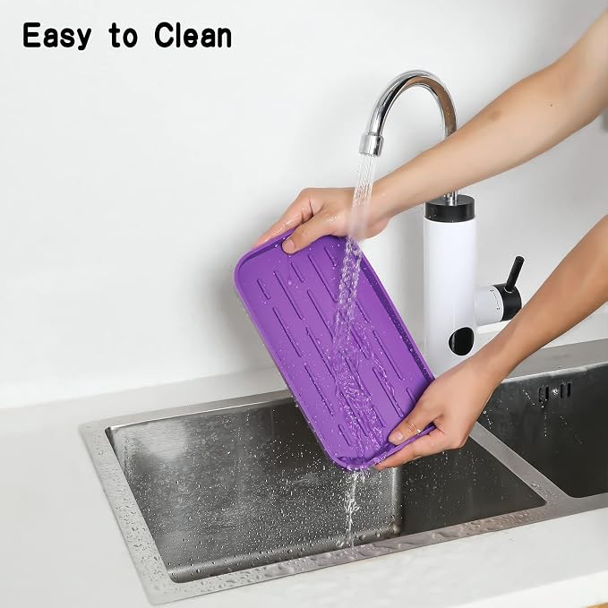 MicoYang Silicone Kitchen Sink Organizer Tray - Image 7