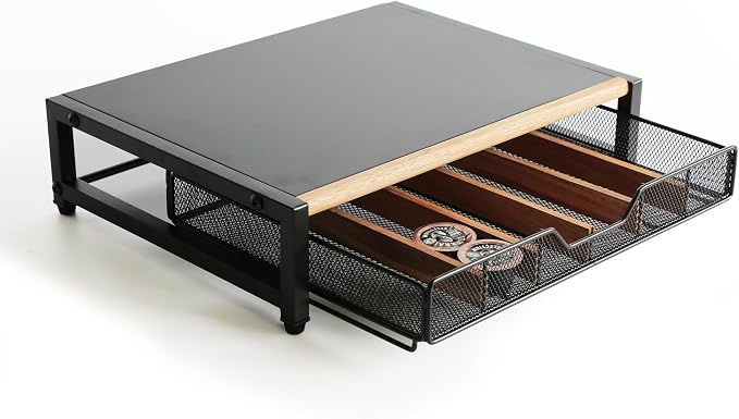 WILDMOS Coffee Pod Drawer, Coffee Station Organizer by WILDMOSENJOYYOURHOME