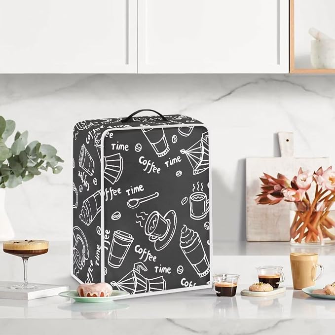 Coffee Ice Cream Coffee Machine Dust Covers Fingertips Stain Resistant Covers - Image 4