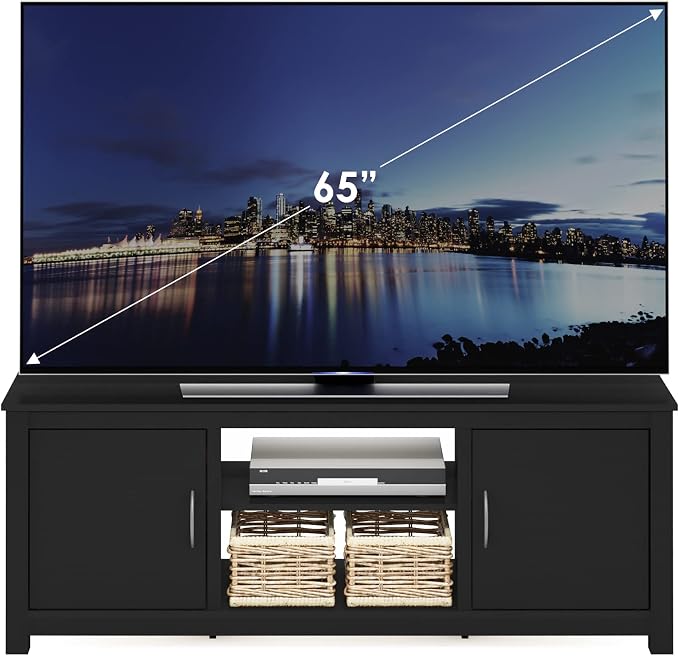Furinno Classic Stand with Storage - Image 4