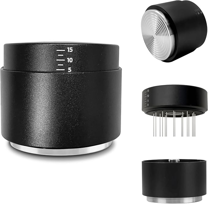 3-in-1 Coffee Distributor and Tamper by JUELICH