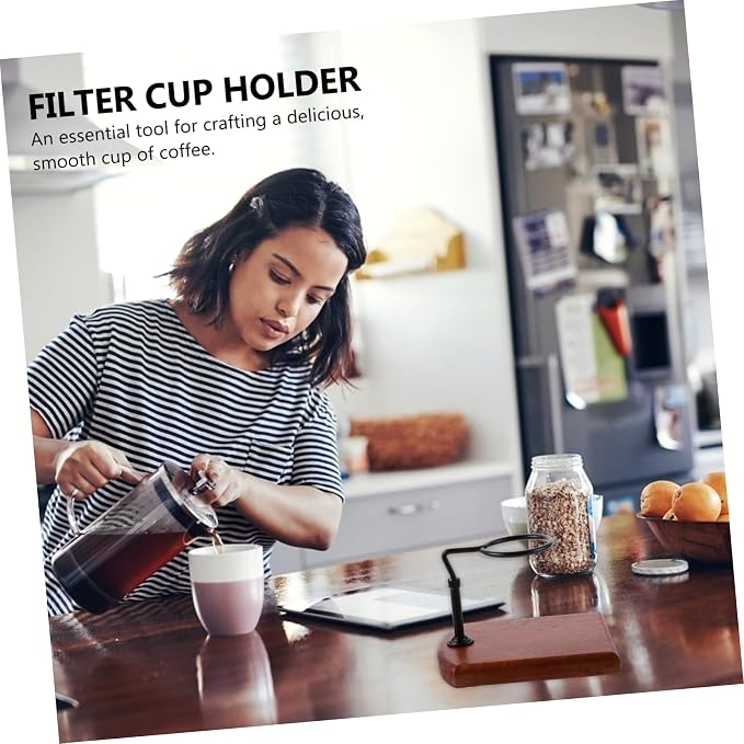 POPETPOP 1Pc Coffee Filter Rack Dripper Stand - Image 4
