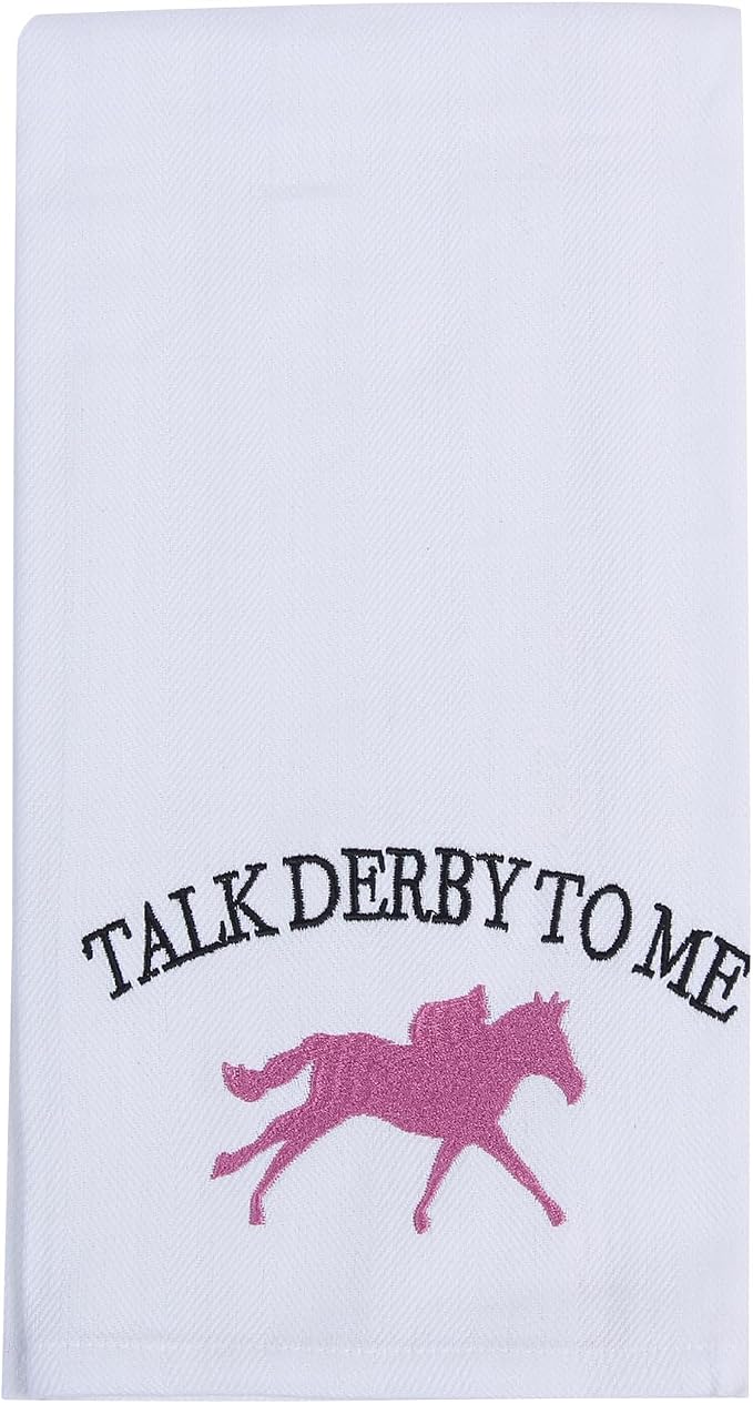 Barrel Down South Derby Horse Racing Tea Towels by BarrelDownSouth