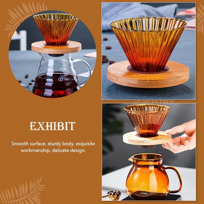 Uonlytech High Borosilicate Glass Coffee Funnel - Image 9