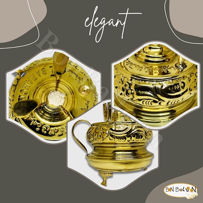 bonballoon Egyptian Greek Coffee Brass Engraved Copper Al Bramony Elbaramony - Image 9