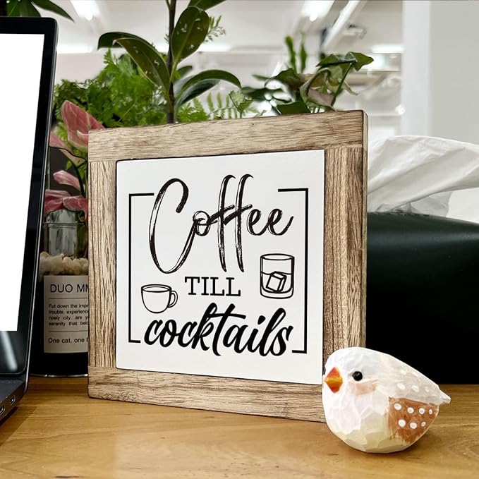 Rustic Coffee Bar Sign - Image 6