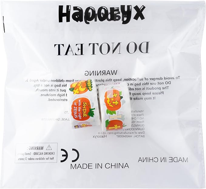 Haooryx Halloween Religious Sticker Rolls - Image 8