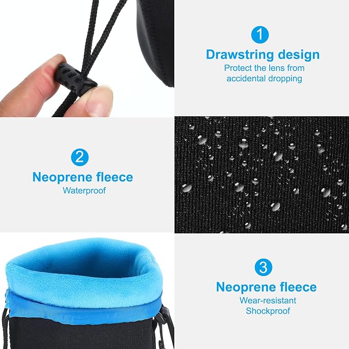 PATIKIL Camera Lens Bag, Lens Case - Image 4