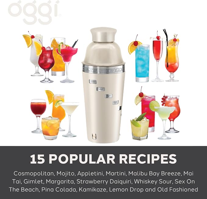 OGGI Dial A Drink Cocktail Shaker - Image 2