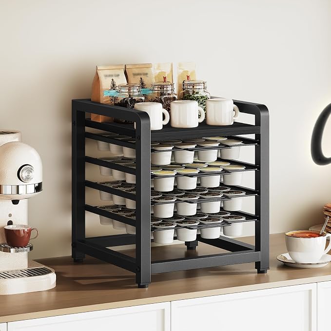 YATINEY Coffee Pod Drawer Holder, 4 Tier Organizer - Image 7