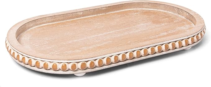 HPC Decor 15in Oval Tray for Home Decor - Image 9