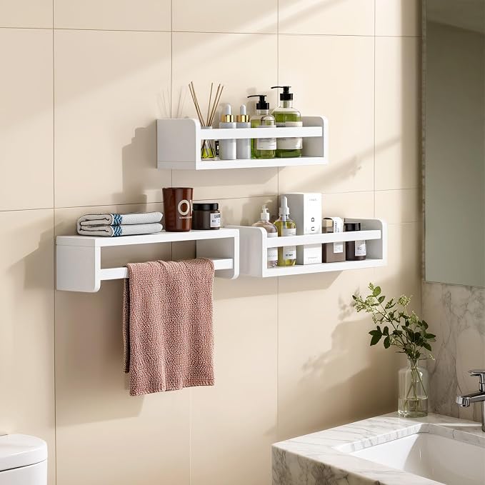 Floating Wall Nursery Book Shelves, 16.5 Inch, Wall Mounted, - Image 5