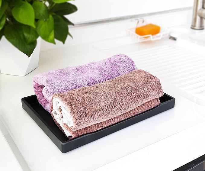 Small Black Serving Tray | for Serving Accessory, Perfume and Display Use. - Image 3