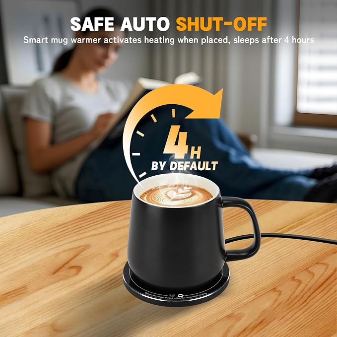 131°F Smart-Warming Ceramic Cup - Image 4