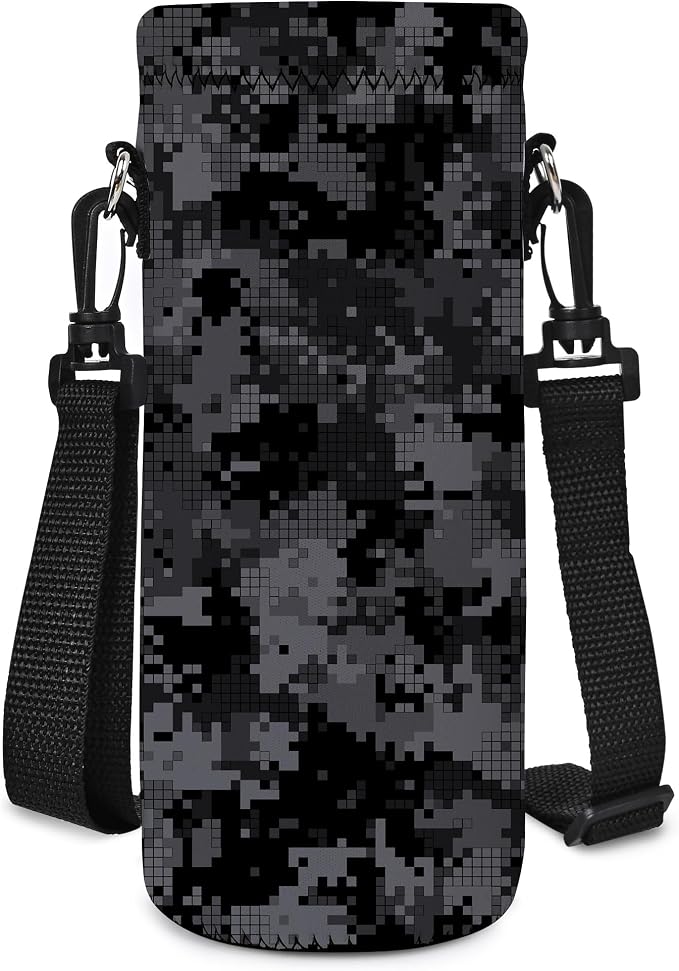 AUPET Water Bottle Bag Carrier, 24oz/32oz Insulated Neoprene bottle Sling by AUPET