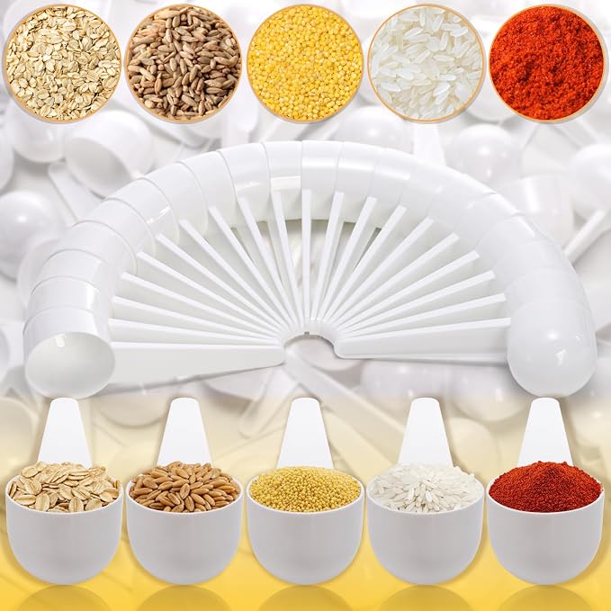 Foraineam 100 Pack Plastic Scoop Tablespoon Individually Wrapped, 20ml / 20cc - Image 7