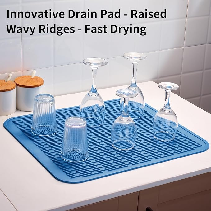 ZLR Heavy-Duty Silicone Dish Drying Mat - Image 8
