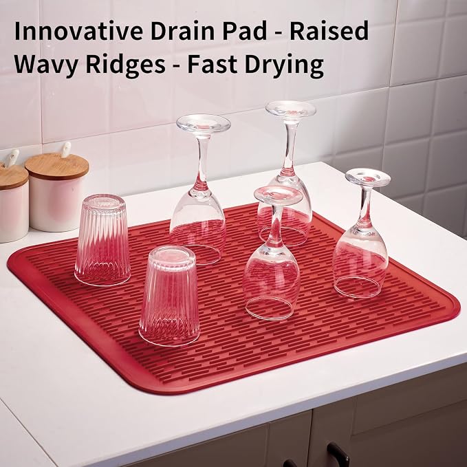 ZLR Heavy-Duty Silicone Dish Drying Mat - Image 8