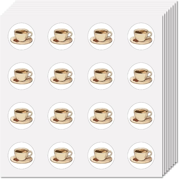 CREATCABIN 128Pcs Chocolate Chip Cookie Stickers Biscuit Planner Stickers by CREATCABIN