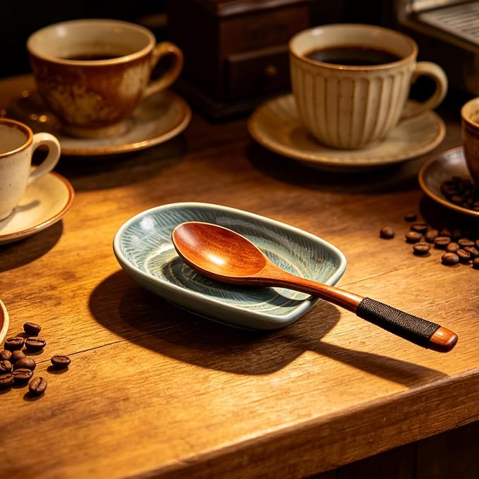 Ceramic Spoon Rest, and coffee stirrers while saving counter and drawer space - Image 7
