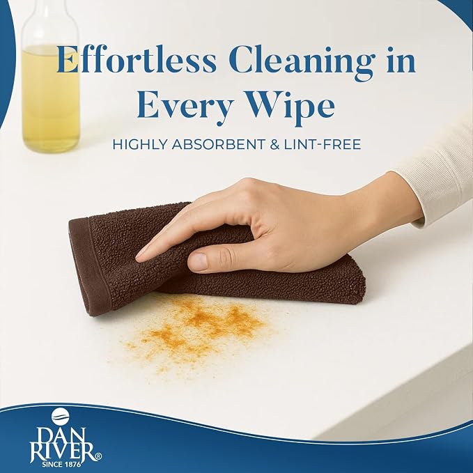 DAN RIVER Kitchen Bar Mops, 16 by 19 Inches, 100% Cotton Super Absorbent - Image 2