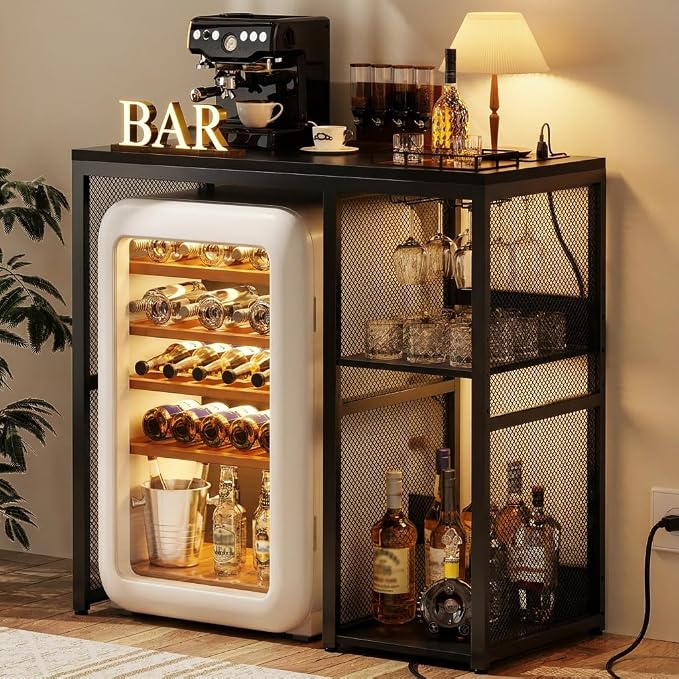 Homieasy Mini Fridge Cabinet by Homieasy