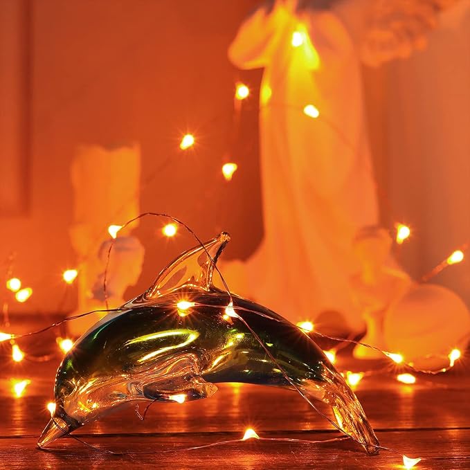 Ariceleo Mini Halloween Fairy Lights Battery Operate, 1 Pack Copper Wire Night - Image 6