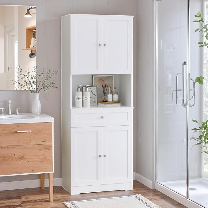 Tall Bathroom Storage Cabinets - Image 2