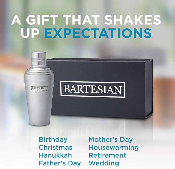 Bartesian Stainless Steel Cocktail Shaker - Image 6