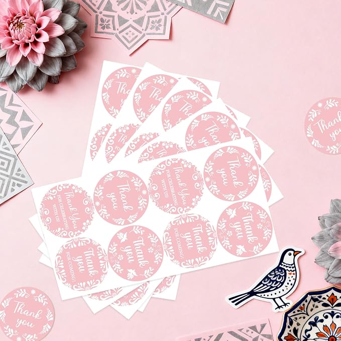Serencatcher Cielito Lindo Thank You Stickers - Image 3