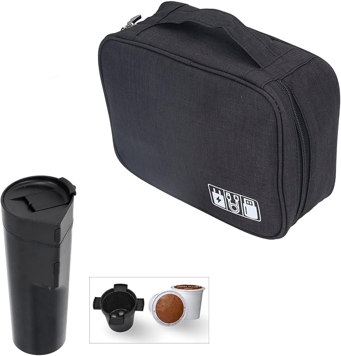 Cyrank Coffee Maker Storage Bag, Coffee Machine Travel Case - Image 6