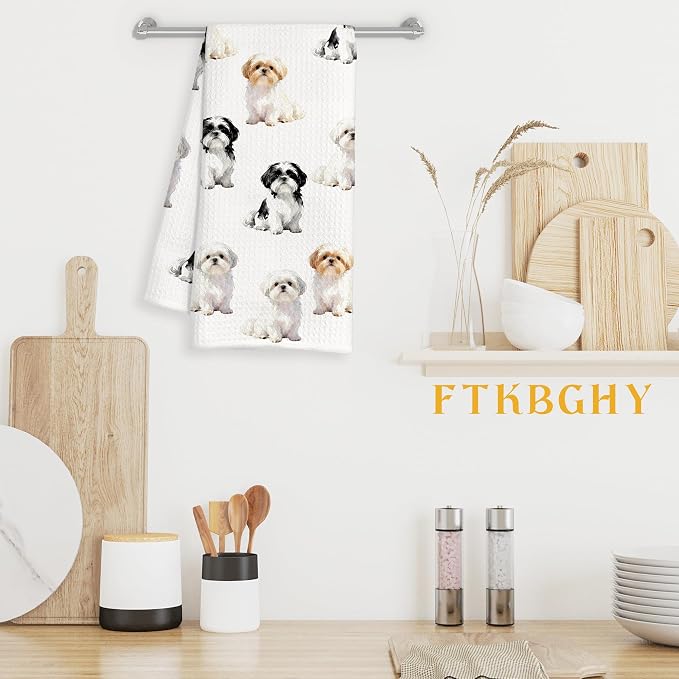 Shih Tzu Kitchen Towels, Dog Lover Gifts - Image 3