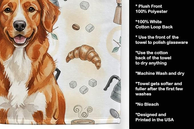 Caroline's Treasures Orange Nova Scotia Duck Tolling Retriever Coffee Bar - Image 4