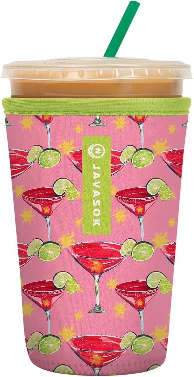 Sok It JavaSok Iced Coffee & Cold Soda Insulated Neoprene Cup Sleeve by SokIt