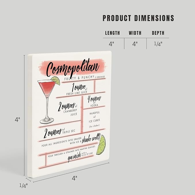 Lantern Press Cosmopolitan, Cocktail Recipe - Image 5